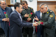 ببینید | تبریک هفته نیروی انتظامی به کارکنان آن حوزه در وزارت راه و شهرسازی