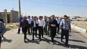 ببینید| بازدید مدیرکل راه و شهرسازی خوزستان، فرماندار ویژه و نماینده شهرستان در مجلس از پروژه‌های مسکن مهرشهر و آوان‌شهر دزفول