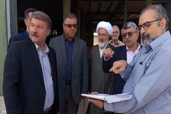 ببینید|️بازدید مسئولان شهرستان شاهرود از مصلای نماز جمعه این شهر