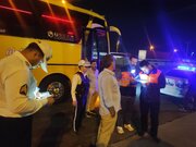 ببینید | کنترل و نظارت بر تردد ناوگان حمل‌ونقل عمومی مسافر در آزادراه قزوین–زنجان توسط اداره کل راهداری و حمل و نقل جاده‌ای استان قزوین