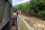 ببینید| عملیات ایمن سازی قوس حادثه خیز در کمربندی شاهو با نصب تابلو و علائم محور روانسر- پاوه استان کرمانشاه