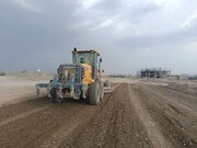 ببینید| مراحل آماده سازی سایت نهضت ملی مسکن شهرستان مهرستان سیستان و بلوچستان
