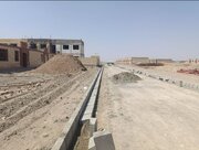 ببینید| مراحل آماده سازی سایت نهضت ملی مسکن شهرستان مهرستان سیستان و بلوچستان
