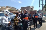 ببینید | همایش ارتقای ایمنی موتورسواران در روستای کردان به همت اداره ایمنی و ترافیک اداره کل راهداری و حمل‌ونقل جاده‌ای استان البرز