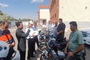 ببینید | همایش ارتقای ایمنی موتورسواران در روستای کردان به همت اداره ایمنی و ترافیک اداره کل راهداری و حمل‌ونقل جاده‌ای استان البرز
