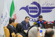 ببینید| برگزاری نشست خبری رئیس سازمان هواپیمایی کشوری