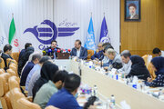 ببینید| برگزاری نشست خبری رئیس سازمان هواپیمایی کشوری