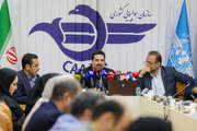 ببینید| برگزاری نشست خبری رئیس سازمان هواپیمایی کشوری