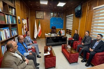 نشست مدیران راه وشهرسازی با مسئولان رضوانشهر