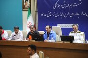 ببينيد | نشست هم‌اندیشی و هماهنگی دستگاه‌های امداد جاده‌ای طرح راهداری زمستانی استان اصفهان