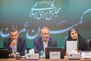 ببینید| بررسی مسائل حمل‌ و نقل در نشست وزیر راه و شهرسازی و کمیسیون عمران مجلس شورای اسلامی
