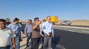 ببینید| بازدید معاون هماهنگی امور عمرانی استاندار و مدیر کل راه و شهرسازی سیستان و بلوچستان از عملیات ساخت بزرگراه در محور زاهدان- خاش