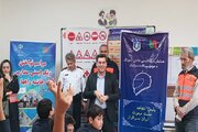 ببینید|همایش ارتقای ایمنی دانش آموزان  مدارس حاشيه راه ها به همت اداره ایمنی و ترافیک اداره کل راهداری و حمل و نقل جاده‌ای استان البرز