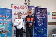 ببینید|همایش ارتقای ایمنی دانش آموزان  مدارس حاشيه راه ها به همت اداره ایمنی و ترافیک اداره کل راهداری و حمل و نقل جاده‌ای استان البرز