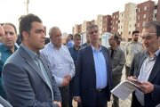 بازدید استاندار مرکزی از پروژه ۵۱۲ واحدی نهضت ملی مسکن خمین