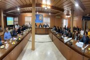 جلسه شورای مسکن شهرستان خمین با حضور استاندار مرکزی