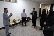 ببینید | بازدید بازرسان سامانه «فواد ۱۲۸» از ساختمان های اداره کل راه و شهرسازی خوزستان