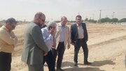 ببینید| بازدید معاون فنی و مهندسی سازمان ملی زمین و مسکن از پروژه های مسکن مهر و نهضت ملی مسکن آبادان