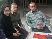 ببینید| برپایی میز خدمت اداره کل راه وشهرسازی در مصلی نماز جمعه شهرستان اهواز