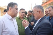 ببینید| بازدید معاون فنی و مهندسی سازمان ملی زمین و مسکن و مدیرکل راه و شهرسازی به همراه نماینده شادگان از پروژه های مسکن و بازآفرینی شهری شهرستان