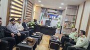 ببینید| دیدار رئیس اداره راه و شهرسازی با فرماندهی انتظامی شوشتر بمناسبت هفته نیروی انتظامی