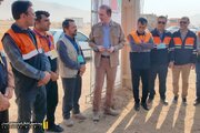 حضور ۶۳ نیروی راهداری لارستان با ۴۲ دستگاه ماشین‌آلات در رزمایش «صلابت زاگرس»
