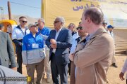حضور ۶۳ نیروی راهداری لارستان با ۴۲ دستگاه ماشین‌آلات در رزمایش «صلابت زاگرس»