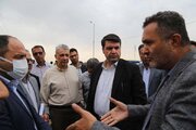 بازدید معاون عمرانی استاندار و نمایندگان اعضای شورای تأمین مسکن از پروژه‌های نهضت ملی مسکن مهرگان
