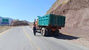 ببینید/ نظارت بر ناوگان حمل و نقل عمومی(کالا) توسط راهداران الموت در استان قزوین