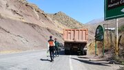 ببینید/ نظارت بر ناوگان حمل و نقل عمومی(کالا) توسط راهداران الموت در استان قزوین