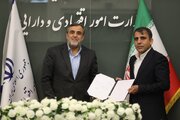 استقبال معاون وزیر امور اقتصادی و دارایی از عملکرد بانک مسکن در تامین مالی پروژه‌های مسکن