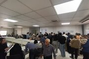 گزارش تصویری از ادامه فرایند انتخاب واحد متقاضیان پروژه ۸۱۱۲ واحدی نهضت ملی مسکن شهر اراک(پروژه آرش آرمه)