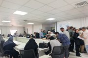 گزارش تصویری از ادامه فرایند انتخاب واحد متقاضیان پروژه ۸۱۱۲ واحدی نهضت ملی مسکن شهر اراک(پروژه آرش آرمه)