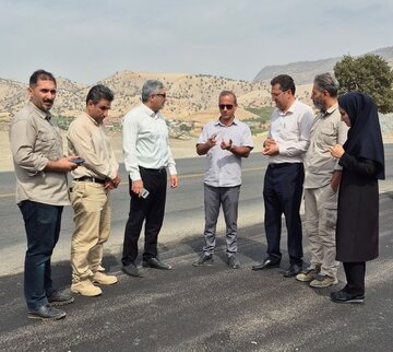 باند جنوبی کمربندی دورود در آستانه بهره‌برداری