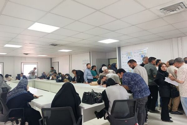 گزارش تصویری از ادامه فرایند انتخاب واحد متقاضیان پروژه ۸۱۱۲ واحدی نهضت ملی مسکن شهر اراک(پروژه آرش آرمه)