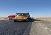 ببنید | اجرای روکش آسفالت محور کمربندی رفسنجان _انار در استان کرمان