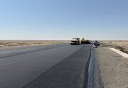 ببنید | اجرای روکش آسفالت محور کمربندی رفسنجان _انار در استان کرمان