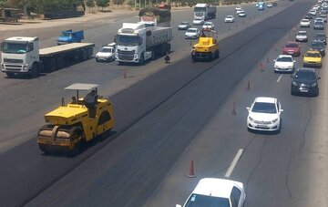 اجرای ۱۰۷ کیلومتر عملیات بهسازی و روکش آسفالت در محورهای مواصلاتی استان البرز طی شش‌ماهه نخست سال ۱۴۰۵