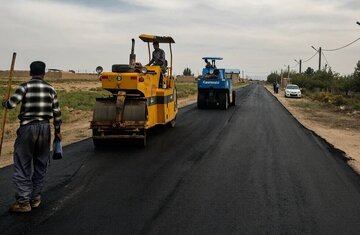تحول در راههای روستایی جنوب استان تهران با اجرای 9.5 کیلومتر روکش آسفالت