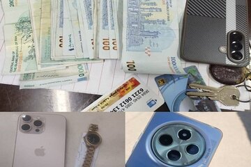 بازگرداندن اموال جامانده مسافران توسط کارکنان امانتدار راه‌آهن شمالشرق۱