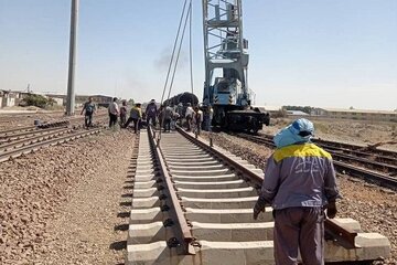 پایان عملیات بازسازی خط ۳ ایستگاه ملکی به طول ۸۶۰ متر
