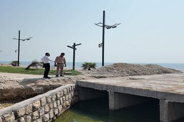 پیشرفت ۹۹ درصدی کتابخانه عمومی و اتمام فاز نخست کانال دفع آب‌های سطحی بندر دیر در استان بوشهر