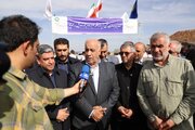 ببینید| آیین بهره‌برداری ۲۱ کیلومتر از باند دوم محور اردبیل-سرچم