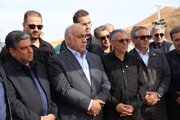ببینید| آیین بهره‌برداری ۲۱ کیلومتر از باند دوم محور اردبیل-سرچم