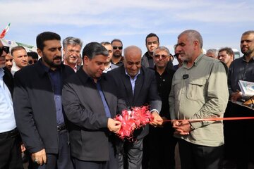 ببینید| آیین بهره‌برداری ۲۱ کیلومتر از باند دوم محور اردبیل-سرچم
