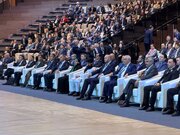 ببینید |مراسم افتتاحیه هشتمین همایش تجاری حمل و نقل بین المللی راه ابریشم جدید در قزاقستان 