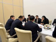ببینید |دیدار وزیر راه و شهرسازی با وزیر حمل‌ونقل ازبکستان