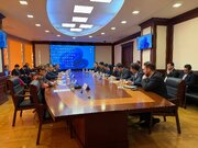ببینید | نشست وزرای حمل‌ونقل ایران و قزاقستان