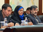 ببینید | نشست وزرای حمل‌ونقل ایران و قزاقستان