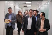 بازدید معاون وزیر راه و شهرسازی از بیمارستان جنرال پروفسور سمیعی لاکان رشت